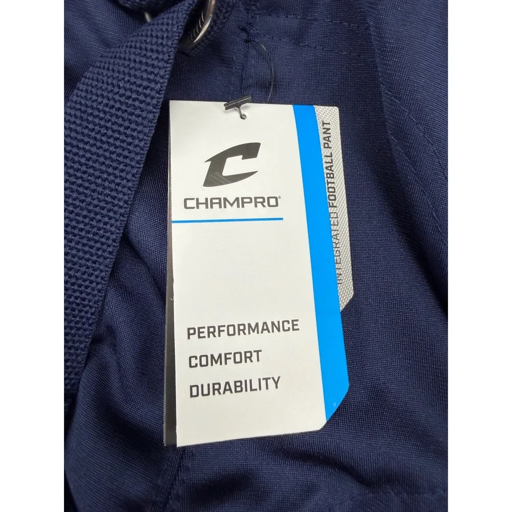 Champro Youth Large Navy Blue Integrated Football Pants FPU29Y New with Tags